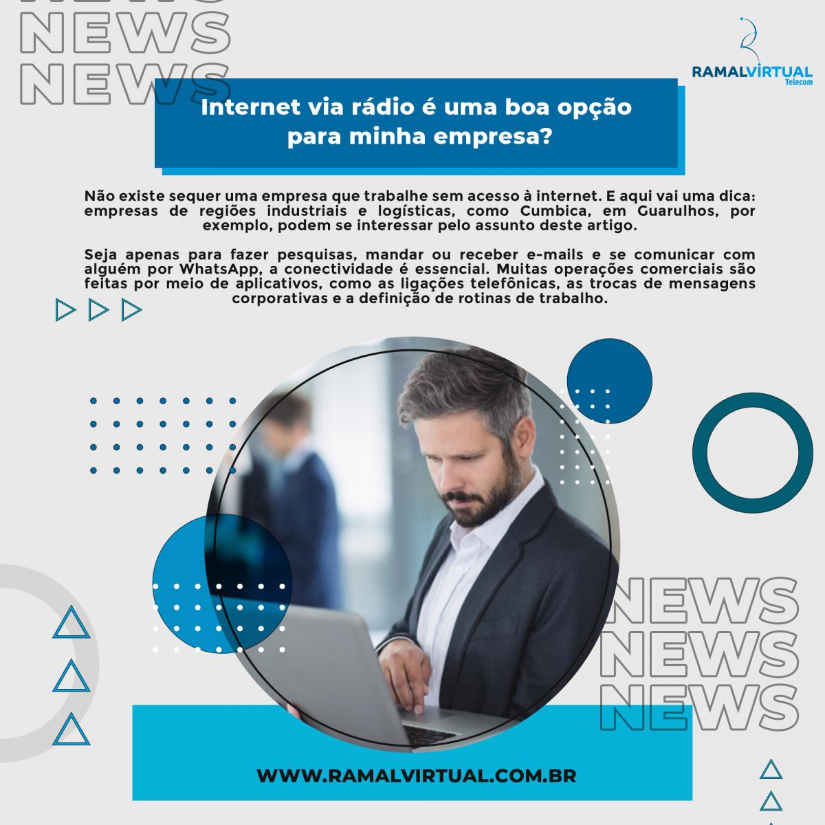 [Internet via rádio é uma boa opção para minha empresa?]