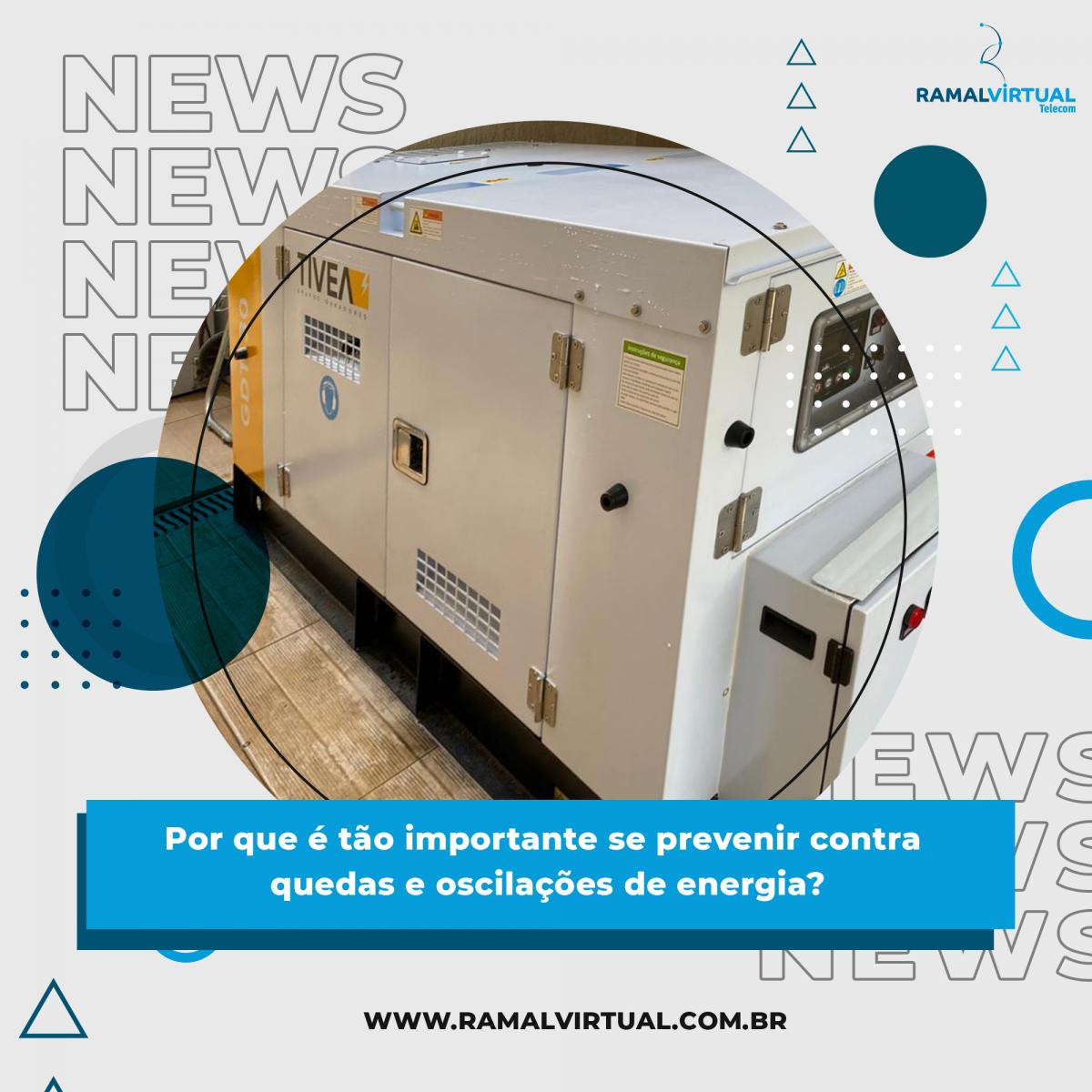 [Por que é tão importante se prevenir contra quedas e oscilações de energia?]