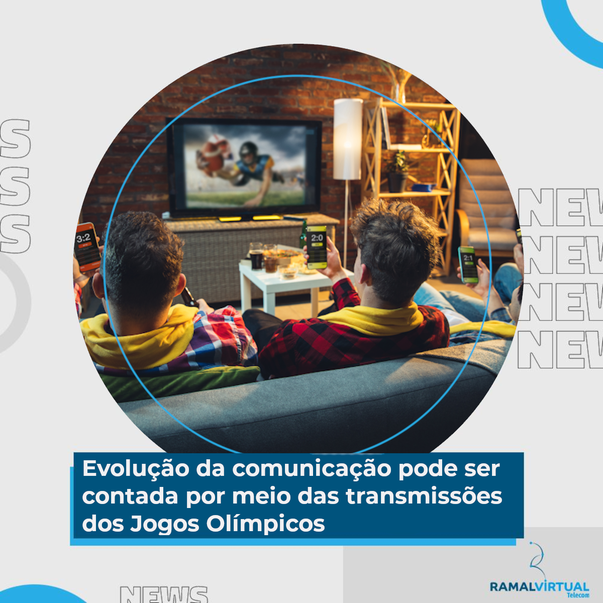 [Evolução da comunicação pode ser contada por meio das transmissões dos Jogos Olímpicos]